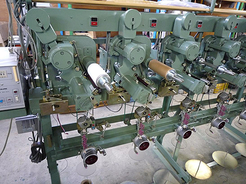 神津製作所製 SSPプレシジョンワインダー 12錘 各錘単独駆動